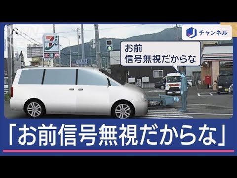 「お前信号無視だからな」転倒した高校生に言い残し立ち去る…事故当時の信号は?【スーパーJチャンネル】(2024年6月12日) 「お前信号無視だからな」転倒した高校生に言い残し立ち去る…事故当時の信号は?【スーパーJチャンネル】(2024年6月12日)