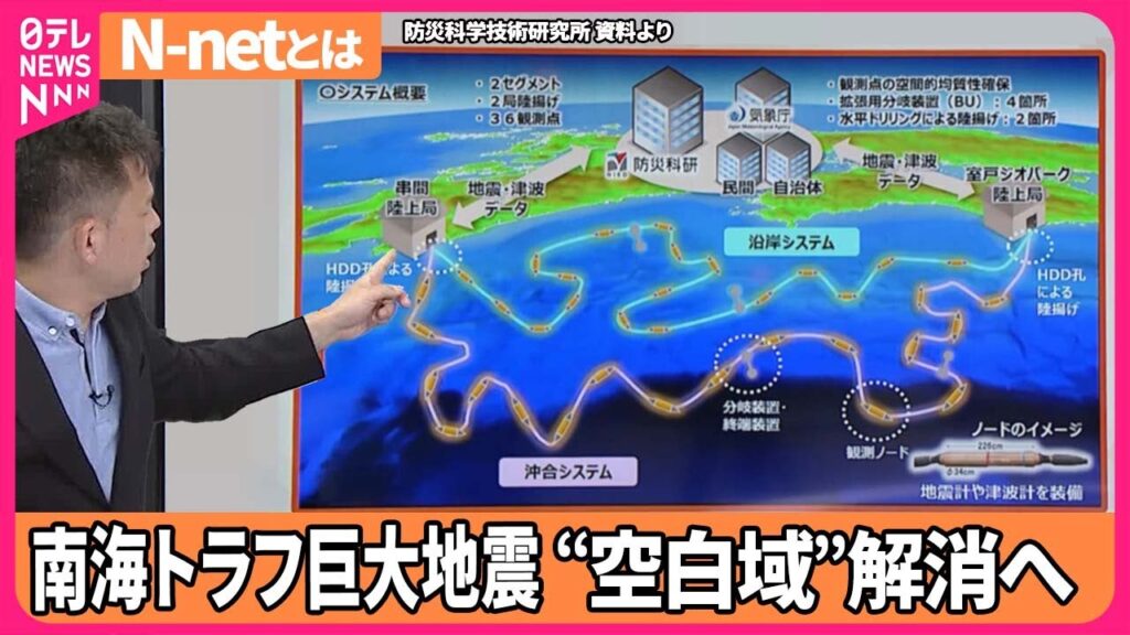 【解説】直接海底で「地震・津波観測」  南海トラフ巨大地震震源域の観測空白域にシステム整備完了『週刊地震ニュース』