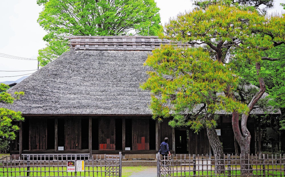 二宮金次郎が１０代半ばまで住んだ生家が保存・公開されている