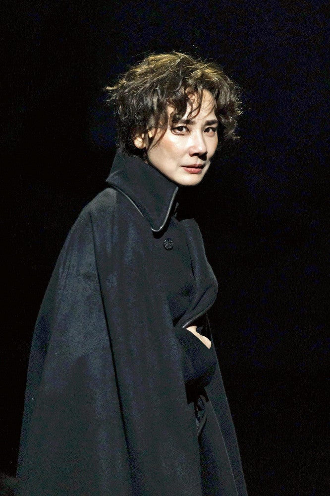 「ハムレットＱ１」の吉田羊（写真・加藤幸広）