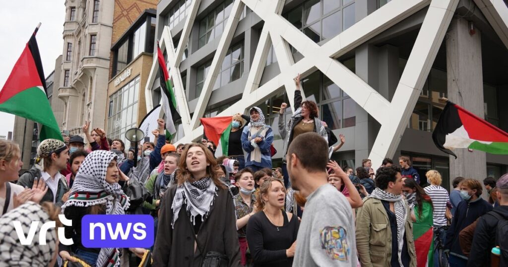 ゲント大学、親パレスチナ活動家が明日の午後自主的に退学しなければ立ち退きを脅す