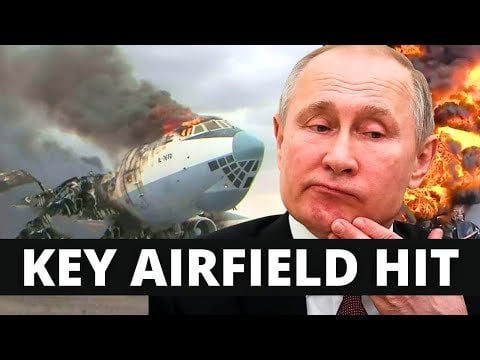 ロシア空軍基地が長距離攻撃で破壊され、大きな損失 | エンフォーサーの速報