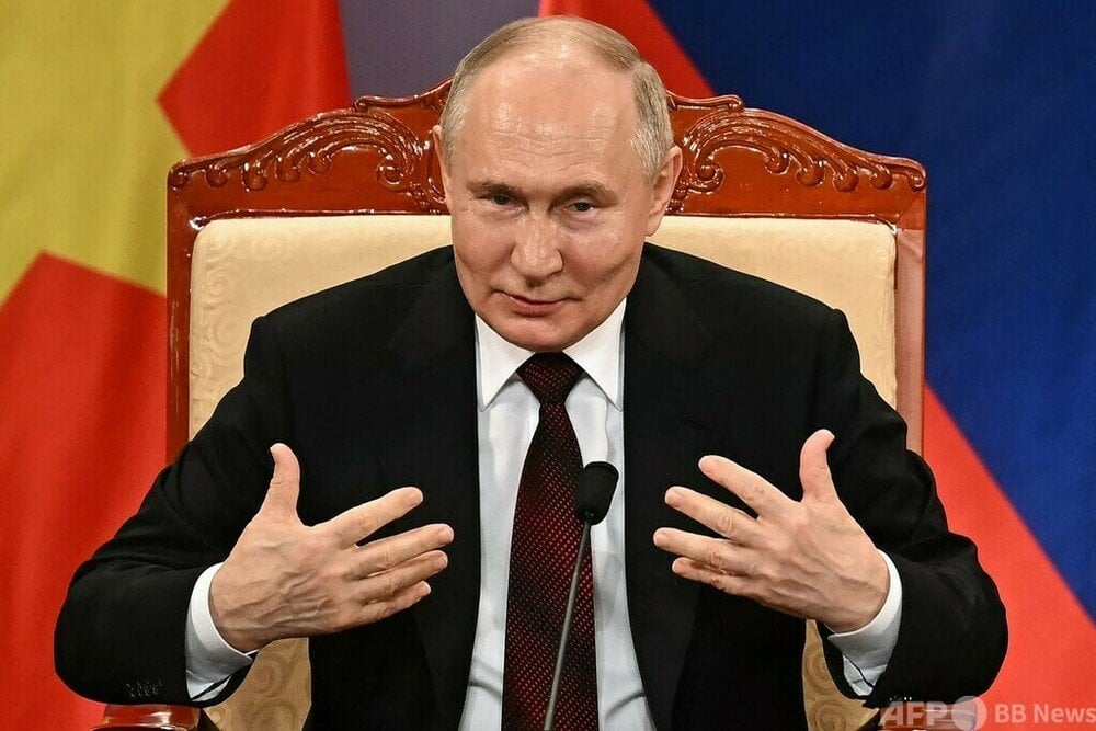 北朝鮮への兵器供与「排除せず」 プーチン氏