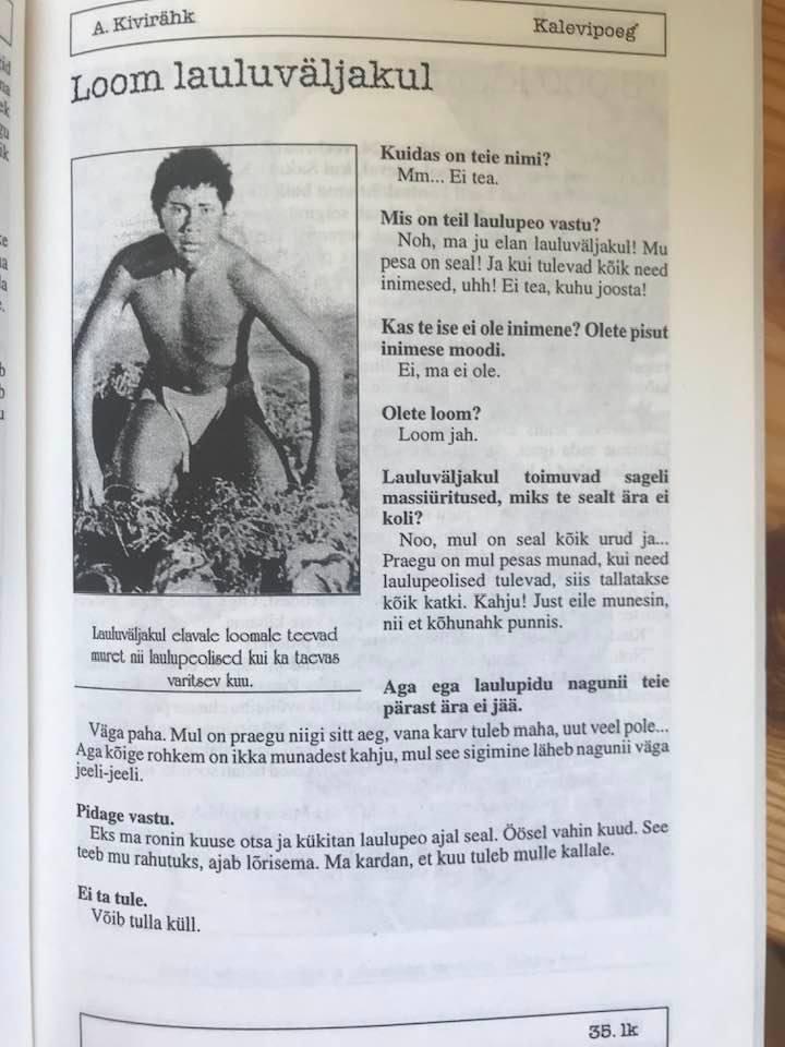 歌うフィールドの動物