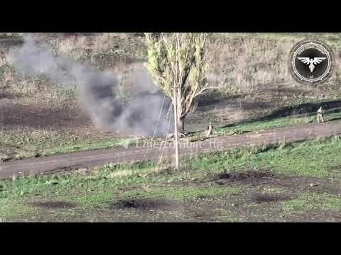 第47機械化旅団「ストライクドローン中隊」がロシア軍の集団に完璧な攻撃を成功させる 2024年5月31日