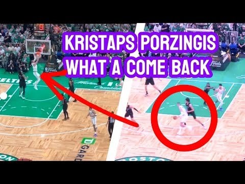 ポルジンギスのNBAでのスーパーパフォーマンス