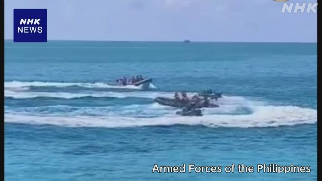 フィリピン軍 “南シナ海駐留部隊の食料 中国側に奪われた” | NHK | フィリピン - nhk.or.jp