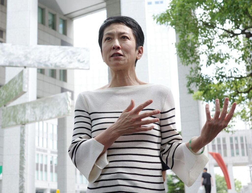 公約発表、小池氏と同時期に 蓮舫氏 ― 小池都政「子育て政策などは評価するところいっぱいある」