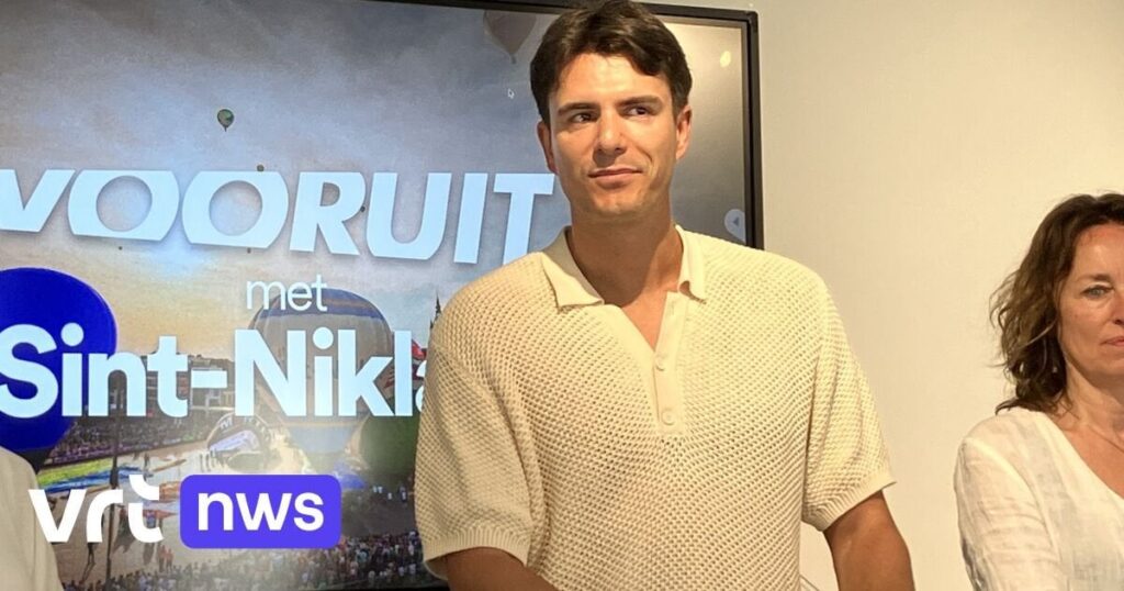 コナー・ルソーがシント・ニクラスのヴオルイット党首に就任。  「市長になりたい」