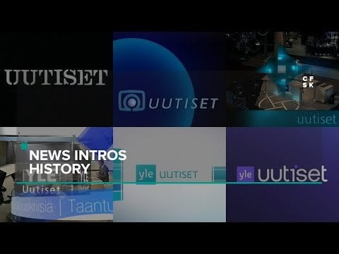 ニュース イントロの進化: YLE Uutiset (1957-現在) [coffemansky, 2024]