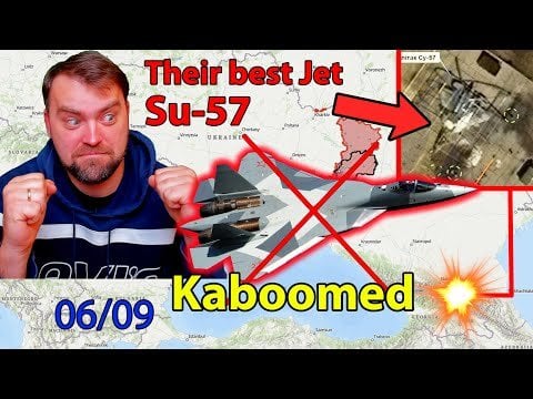 ウクライナ最新情報| ロシアは最高の戦闘機 Su-57 を失った ウクライナがドローンでロシアの飛行場を攻撃