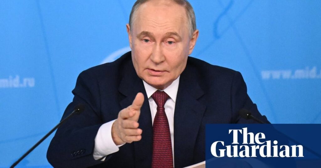 ウラジミール・プーチン大統領、ウクライナに戦争終結の新たな要求