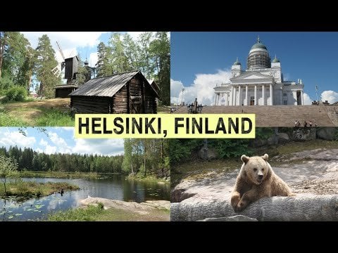 ヘルシンキとその周辺地域（ポルヴォー、ヌークシオ国立公園、シプーンコルピ、スオメンリンナなど）の 3 分間の風景ビデオ:)