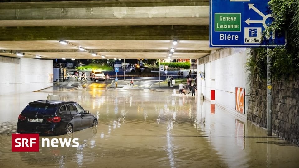 スイスで激しい嵐 - ジュネーブの空域が制限される | ヴォー州: 9つの自治体で固定電話回線が利用不可