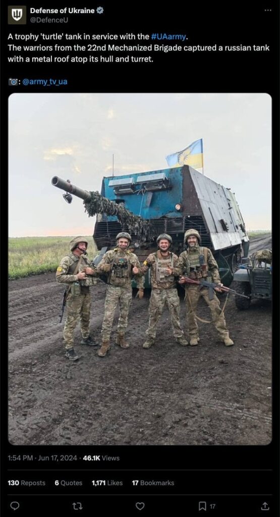 ウクライナの勇敢な戦士たちが大胆な作戦でロシアの戦車を捕獲