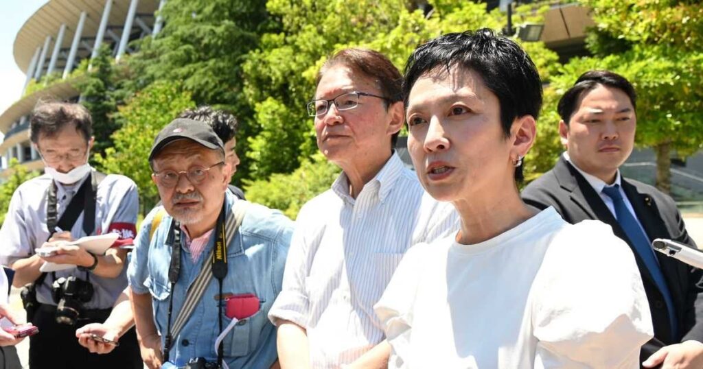 立民・蓮舫氏、街頭演説での自身と枝野氏の言及「政治活動の発言だ」事前運動の指摘を否定 - 産経ニュース