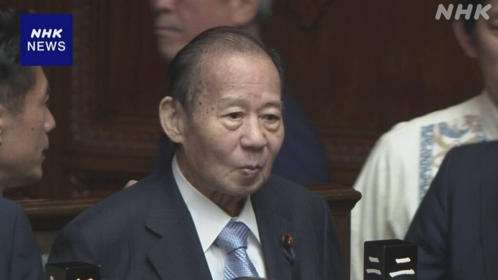 自民 二階元幹事長が衆院本会議出席 約2か月ぶり | NHK - nhk.or.jp