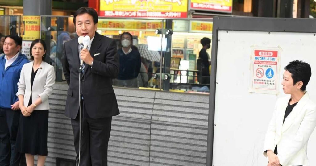 立民・枝野氏「蓮舫氏を知事に」演説は公選法違反か 事務所「法の範囲」専門家「グレー」 - 産経ニュース