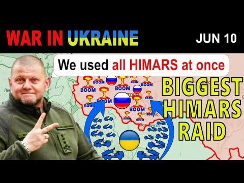 6月10日：大混乱：ロシア基地が308発のヒマールスロケットで攻撃！ | ウクライナ戦争解説