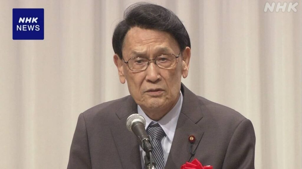 自民 渡海政調会長 “規正法改正 今国会で党の法案成立を” | NHK - nhk.or.jp
