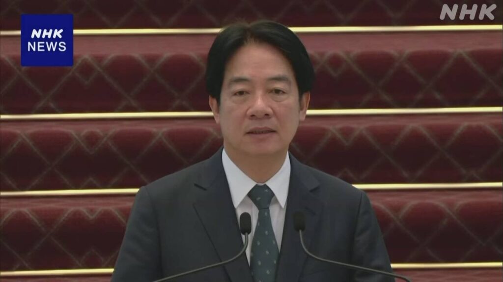 台湾総統 “主張理由に台湾の人を制裁する権利 中国にはない” | NHK | 台湾 - nhk.or.jp