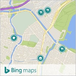 Bing 地図上のソ連時代の通りの名前