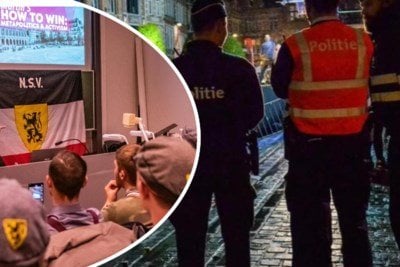 アウデ・マルクトでの喧嘩の後、法廷で争われた学生クラブのメンバー3名：「盲目的な激怒」（ルーヴェン）