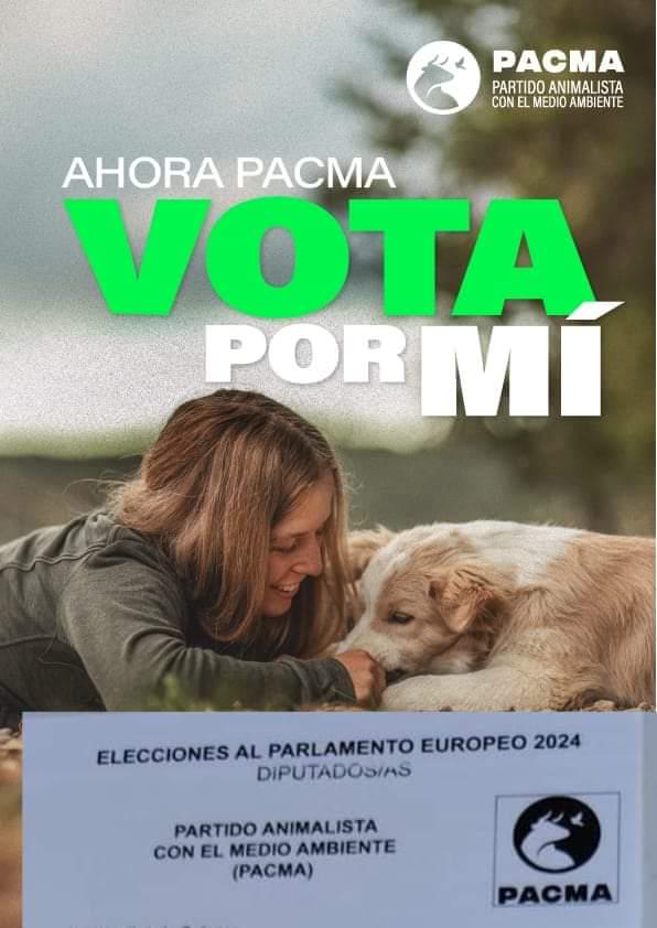 PACMA に投票しましょうは、2019 年に第一議席を獲得するまであと数票、欧州議会で私たちのペットを代表できるまであと 10,000 票でした