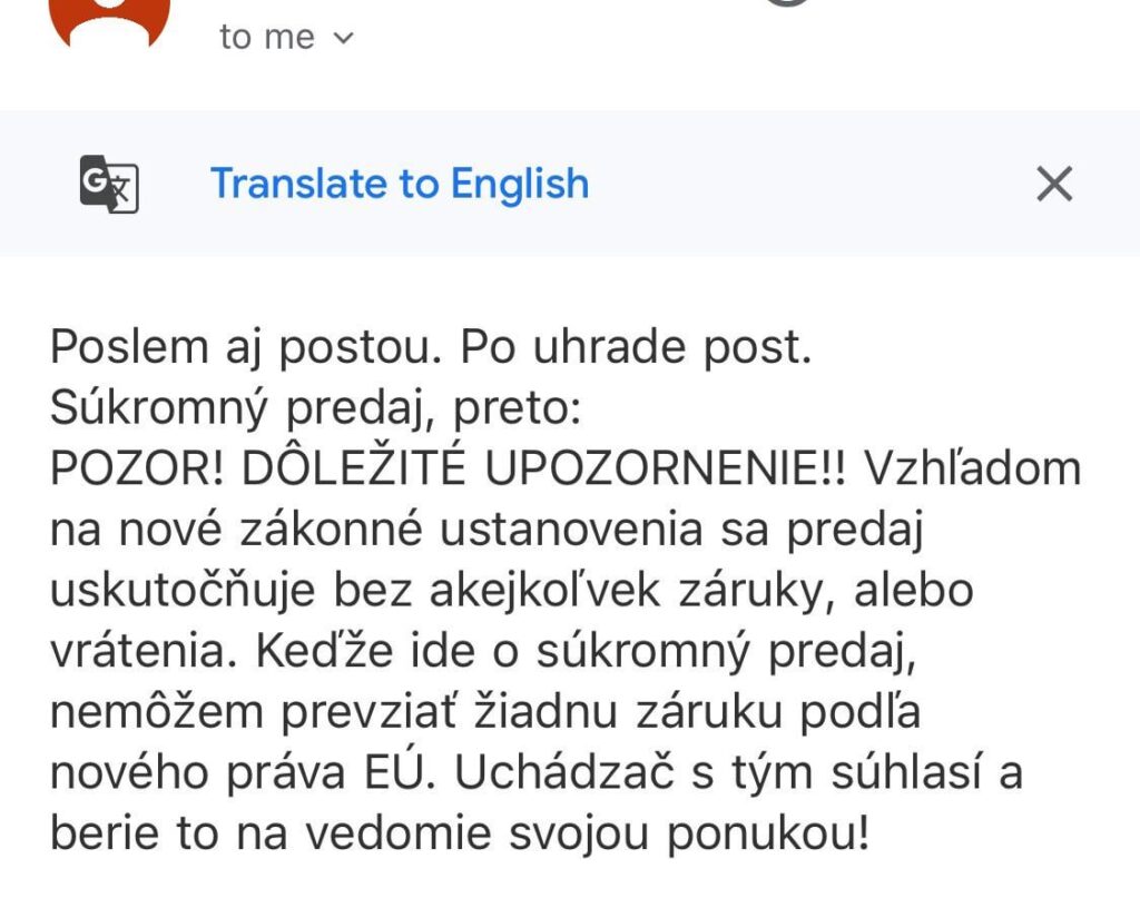 EUがバゾシュからの苦情の受け付けを禁じていることについて