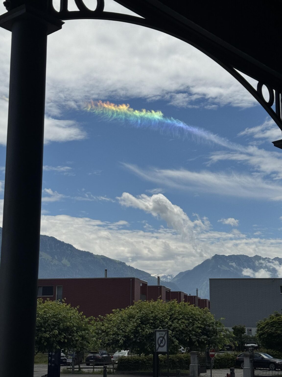 雲の虹彩