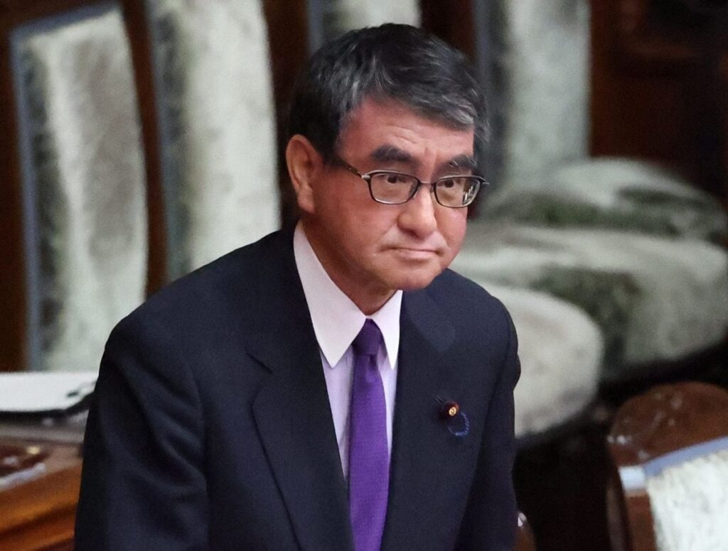 中国企業ロゴ問題の会議廃止 河野氏「議論に問題なかった」：時事ドットコム - 時事通信ニュース
