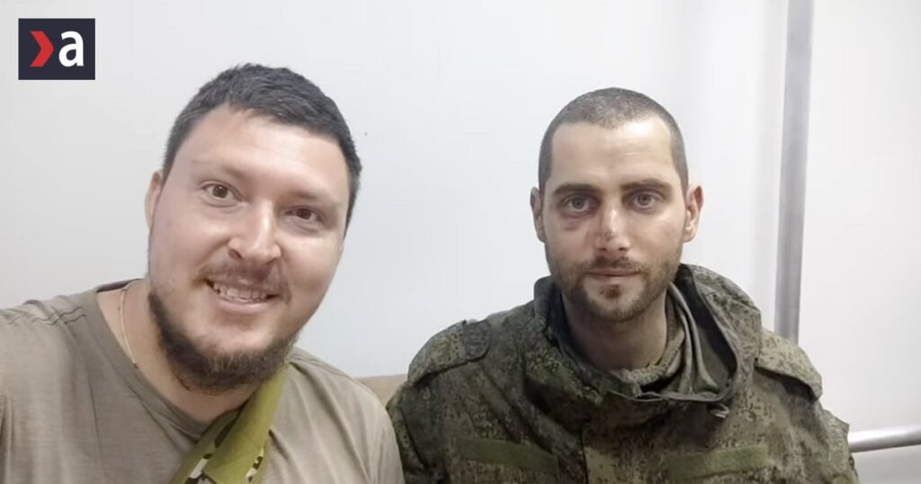 十代の頃、彼は殺人を犯した。 ロシア軍の制服を着たスロバキア人はウクライナ軍に捕らえられ、若い頃に9年間服役した