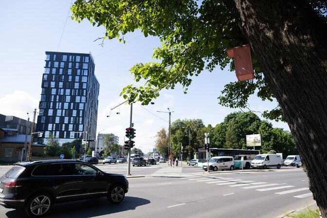 タリンでは競馬場交差点に車を追加するか樹木を追加するかについて意見が一致していない