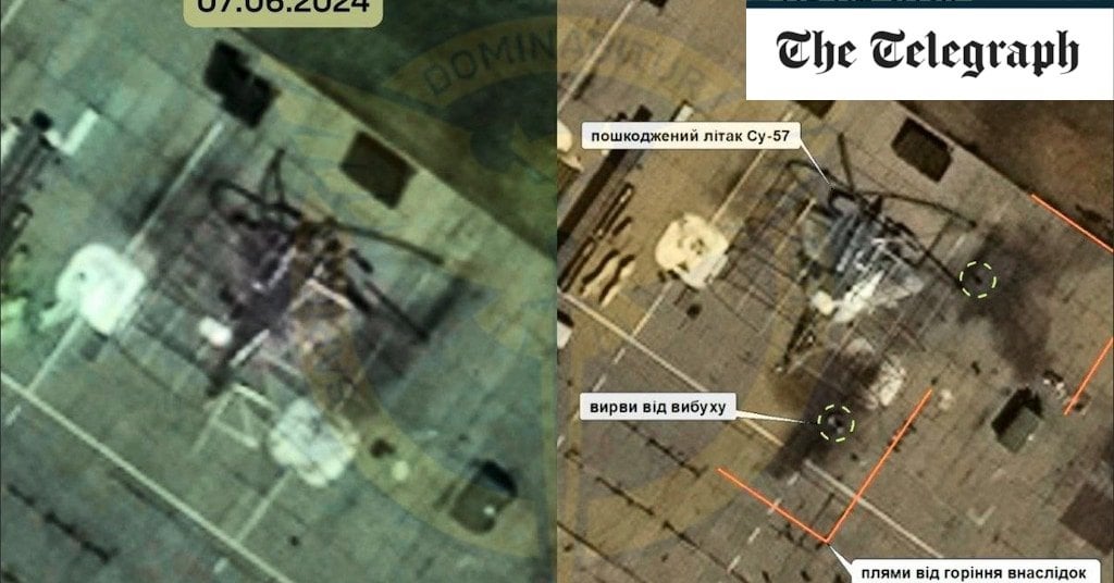 ウクライナ、ロシアの最新鋭ステルス戦闘機を初めて攻撃