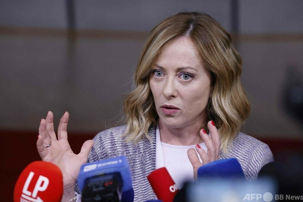 伊与党青年部がファシズム賛美や人種差別 メローニ氏沈黙破る