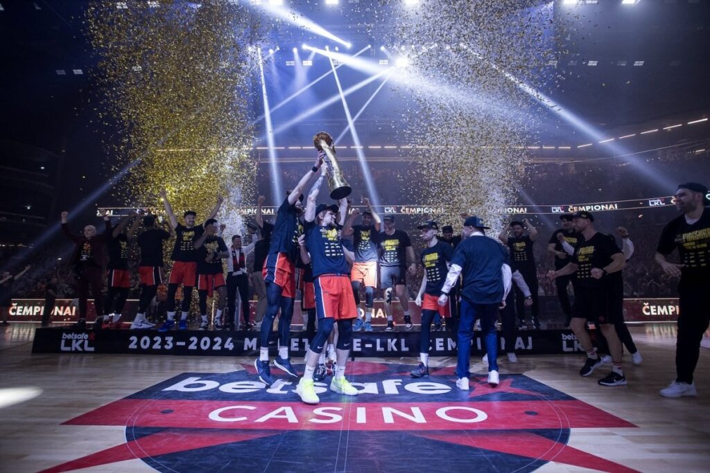 「Rytas」が「ジャルギリス」を破りLKLチャンピオンに！