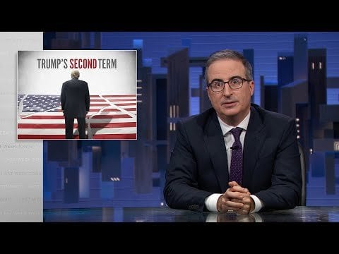 米国におけるステロイド使用中のスロバキアの状況 (ジョン・オリバーの今夜の先週 - トランプ + プロジェクト 2025)