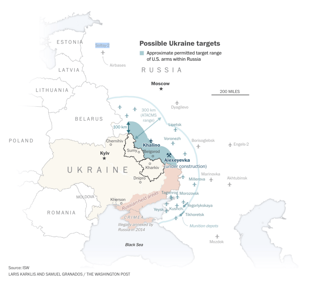 ウクライナが米国の兵器でロシアに反撃することを許したことで、ハリコフへのミサイル攻撃は減少したが、ロシアの滑空爆弾を投下する航空機は阻止できなかった。