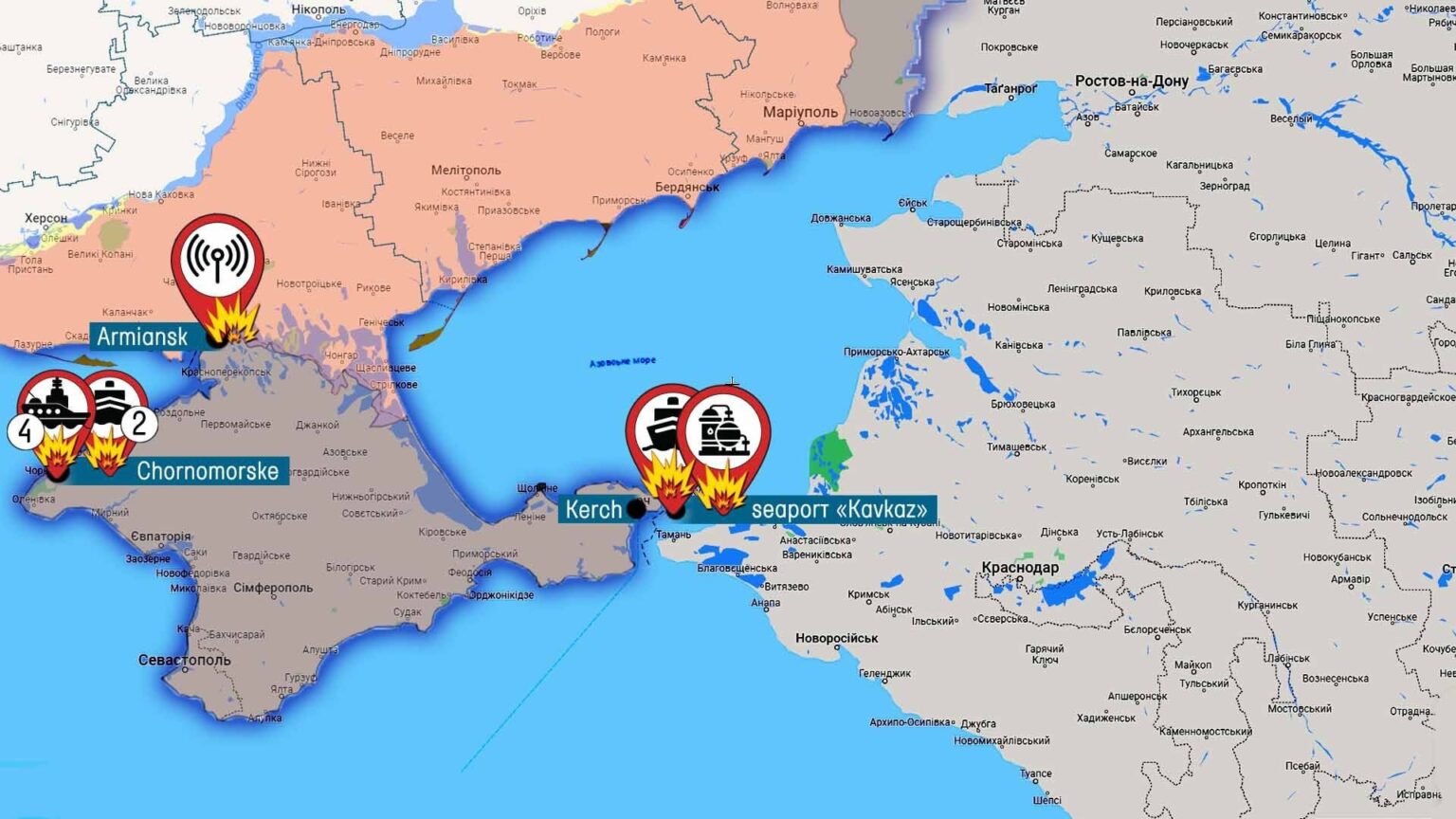 5月29日〜6月5日のライブ戦争マップ：ロシアの攻勢は鈍化し、ウクライナはクリミア封鎖を準備