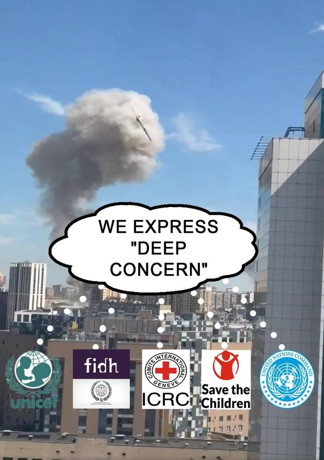 UNICEF、fidh_en、赤十字国際委員会 SaveChildrenEs、国連、懸念は、死んだ子供を生き返らせることも、母親を生き返らせることもできない。このような深いシニシズムが、テロ国家ロシアに対する断固とした行動を起こさないのだろうか？
