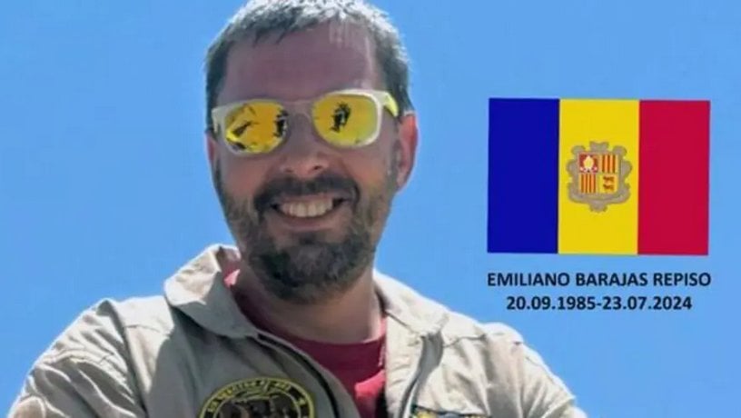 アンドラのパイロット、エミリアーノ・バラハスさんがトルコで心臓発作のため39歳で死去