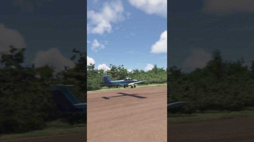 landing in Suwanosejima, PA-38 TOMAHAWK #justflight