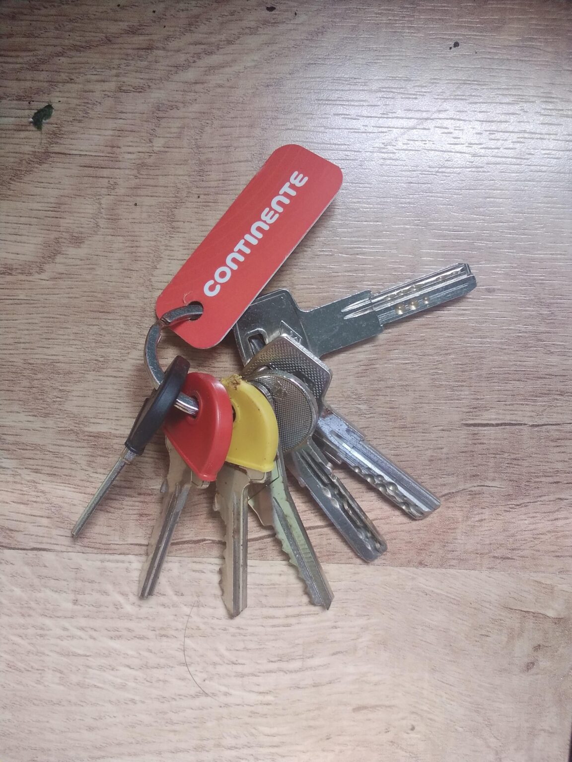 1セットの鍵を見つけました