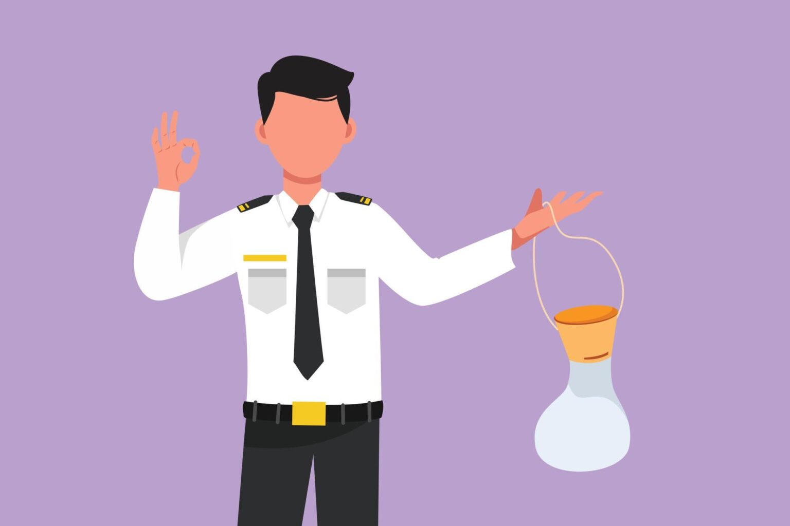私はスロバキアの航空会社AMAのフライトスチュワードです。