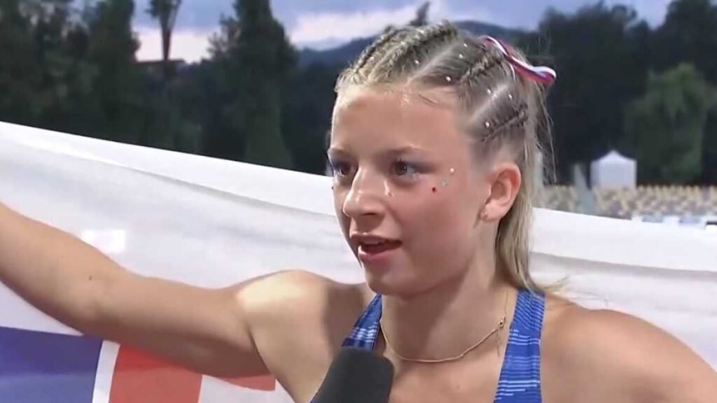 スロバキアのアスリート、ラウラ・フリチコバ選手が欧州 U-18 選手権で金メダルを獲得 (+ビデオとインタビュー)