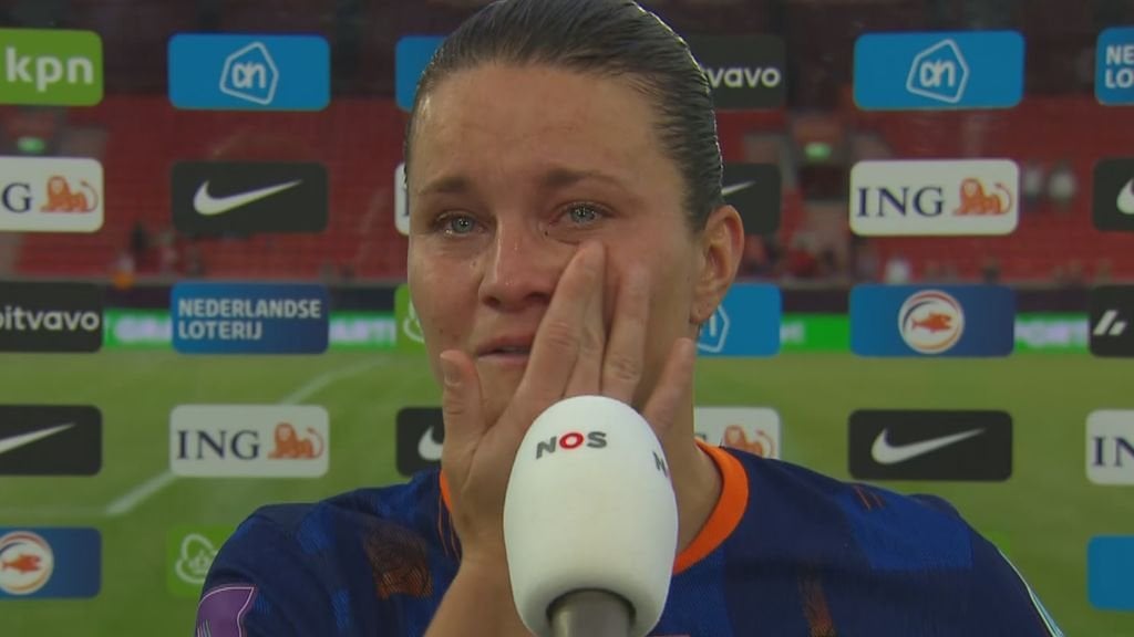 欧州選手権優勝とミーデマのゴールでオランダ人に涙：「彼女がゴールを決めたという事実は、私にとって何かを与えてくれる」