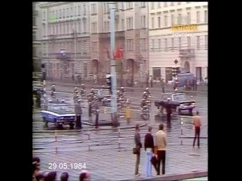 金日成はワルシャワ・シロドミェシチェからの混乱した送別会で1984年の公式訪問を完了した