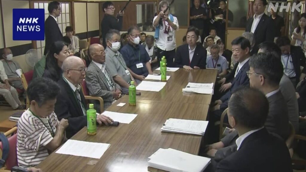 熊本 水俣 発言途中でマイクの音を切られた男性 再懇談で訴え - nhk.or.jp