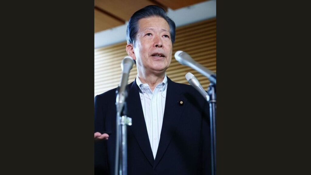 山口公明代表、進退「言及控える」