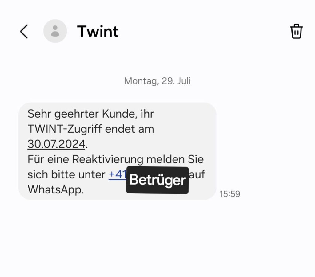 Neua Twint 詐欺